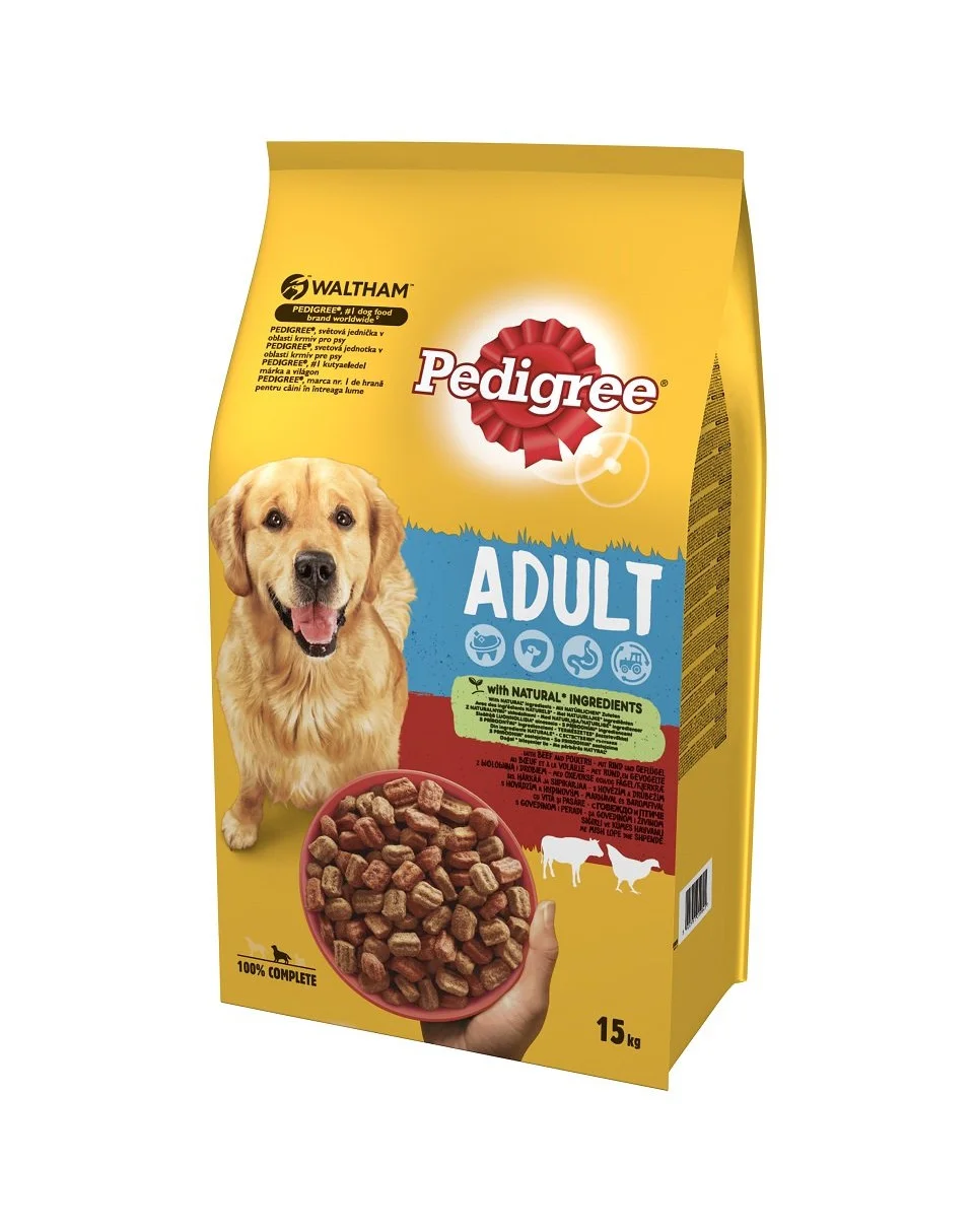 PEDIGREE ADULT Granule pre psov 15 kg