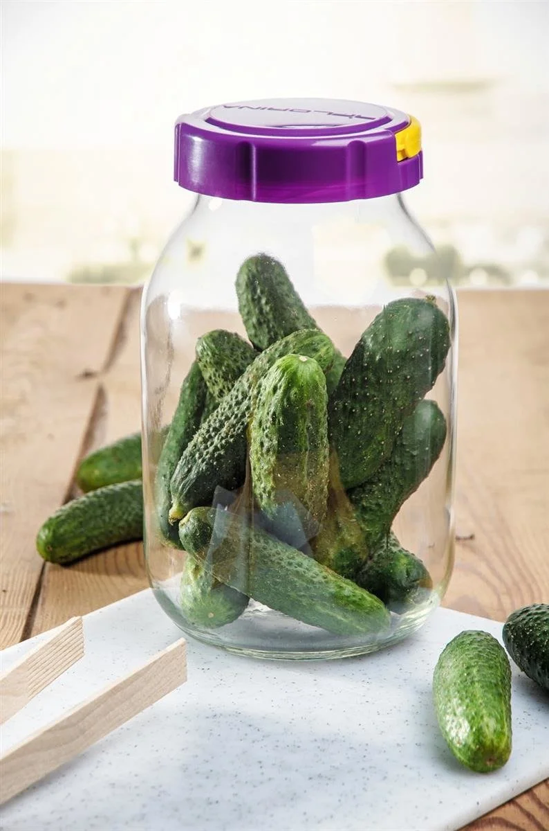 Zavárací pohár na uhorky, 4 l