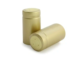 Termokapsle - zlatá 10ks/balenie 32x60mm