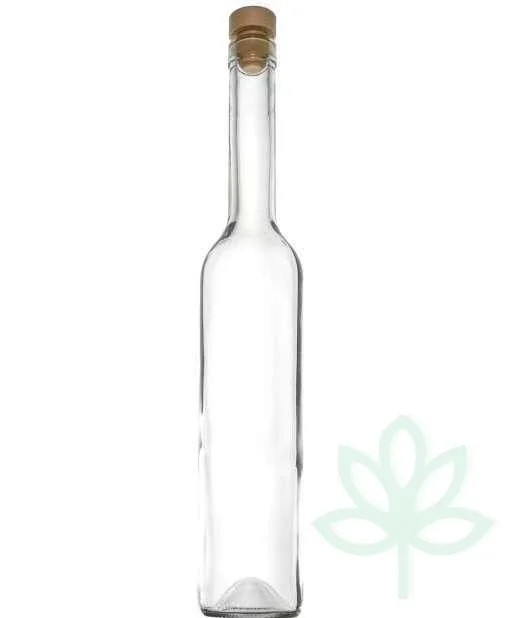 Fľaša na alkohol Futura vysoká(35,5cm) 500ml, uzáver ZDARMA