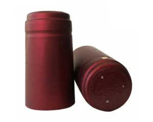 Termokapsle - bordová 10ks/balenie 32x60mm