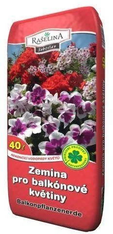 Substrát pre balkónové kvety 40l