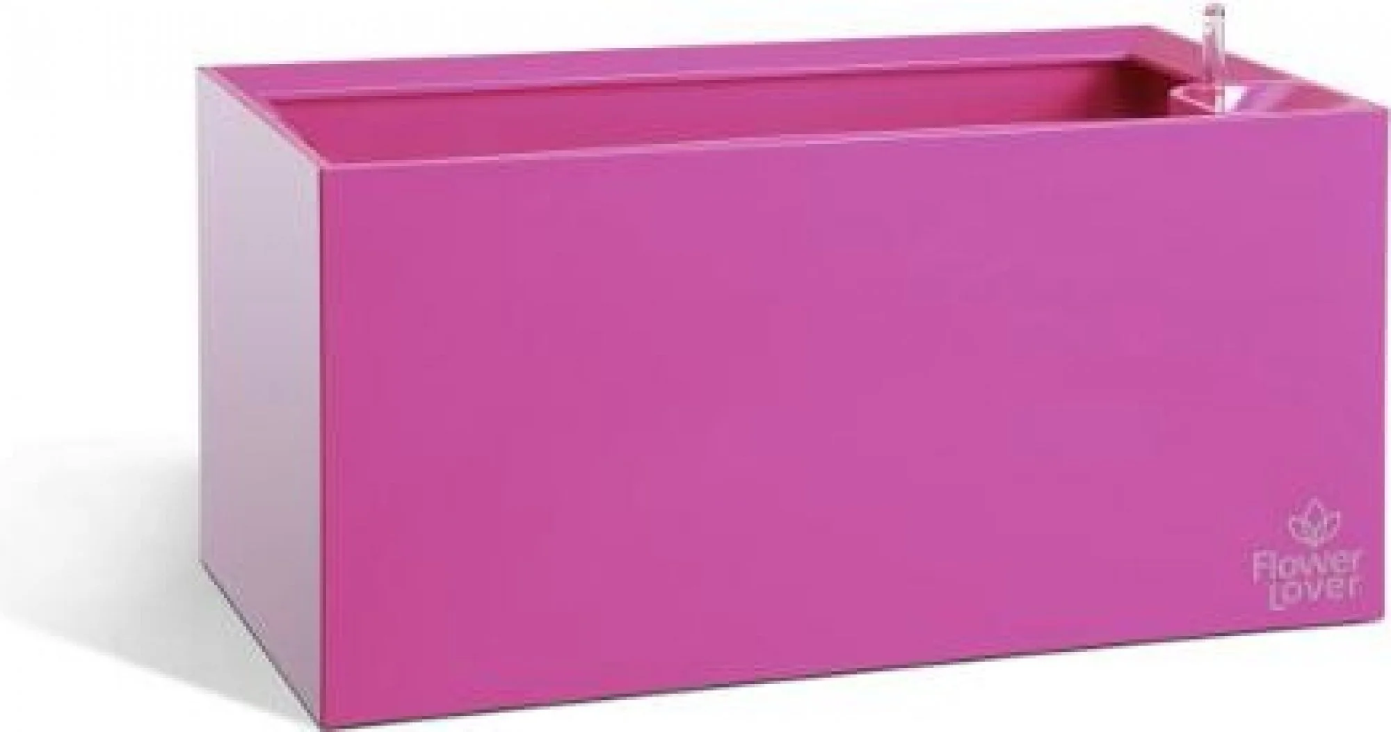 Samozavlažovací kvetináč FLOWER LOVER CUBICO WIDE 42x21x21 cm