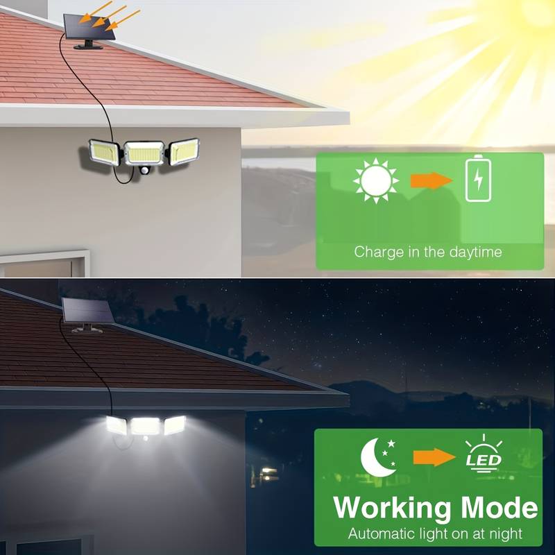 Solárne nástenné svietidlo ENTAC