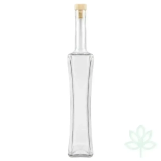 Fľaša na alkohol Quadra 500ml, II.TRIEDA, uzáver ZDARMA