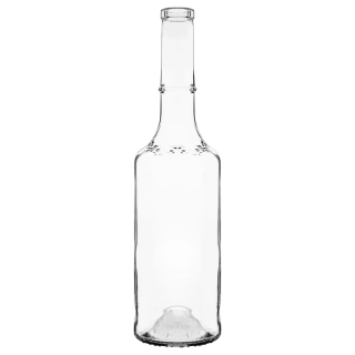 Fľaša na alkohol s ornamentom 500ml, uzáver ZDARMA
